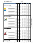 daily routine chart